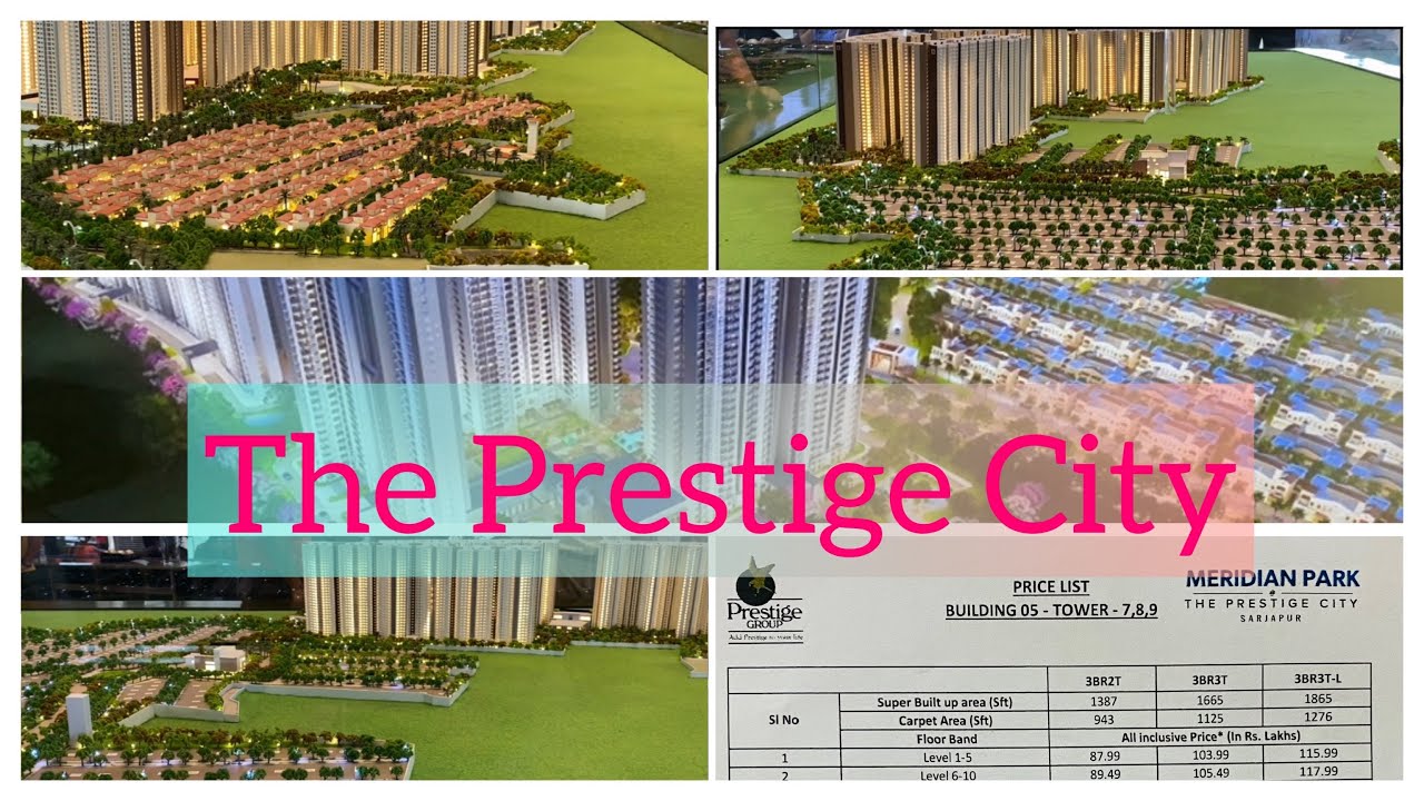 The Prestige City, Sarjapur, Bengaluru (1BHK, 2BHK, 3BHK, Villa, Plots )
