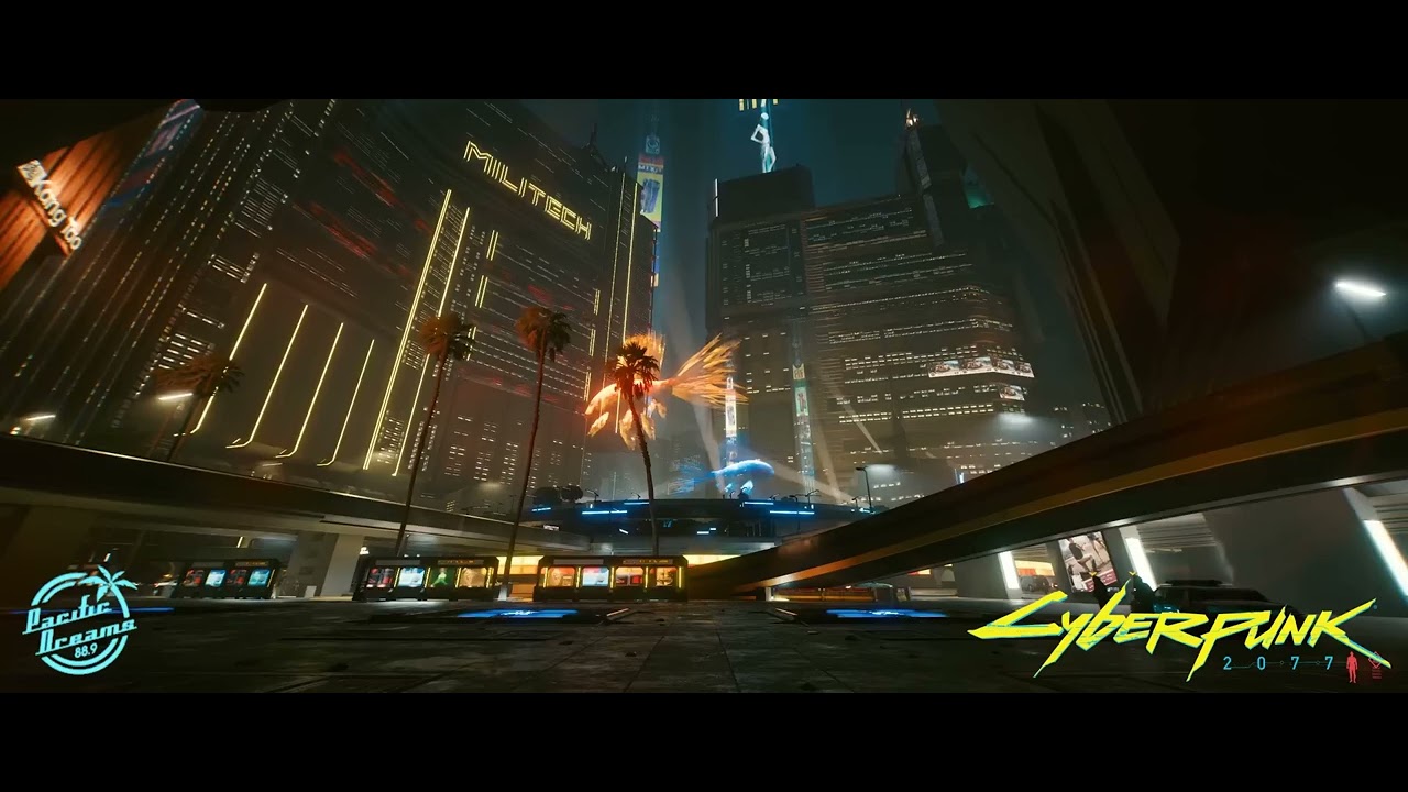 Cyberpunk 2077 Radio - Pacific Dreams 88.9 🔥 Surround-sound: Included