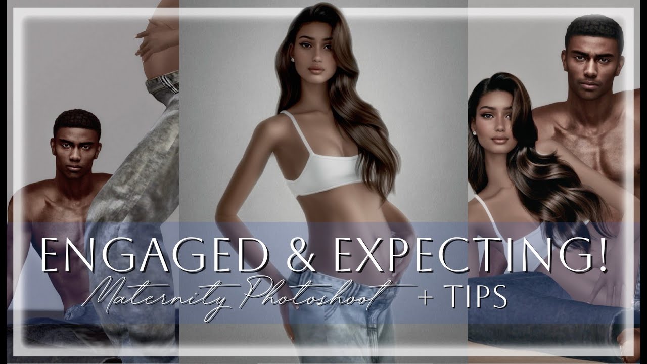 SIMS 4 PHOTOSHOOT TIPS | The Sims 4 | Maternity Photoshoot