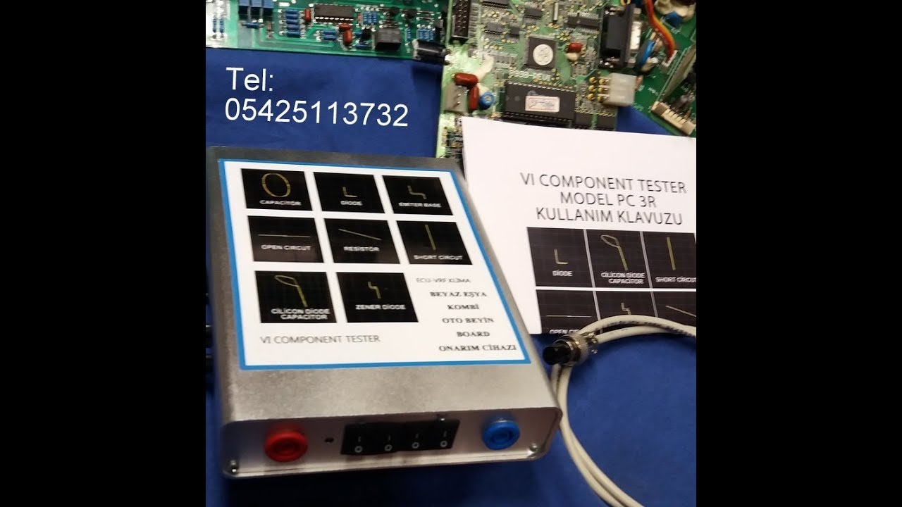 Monitör Arızası Tespiti--.DERS -8..Component scanner