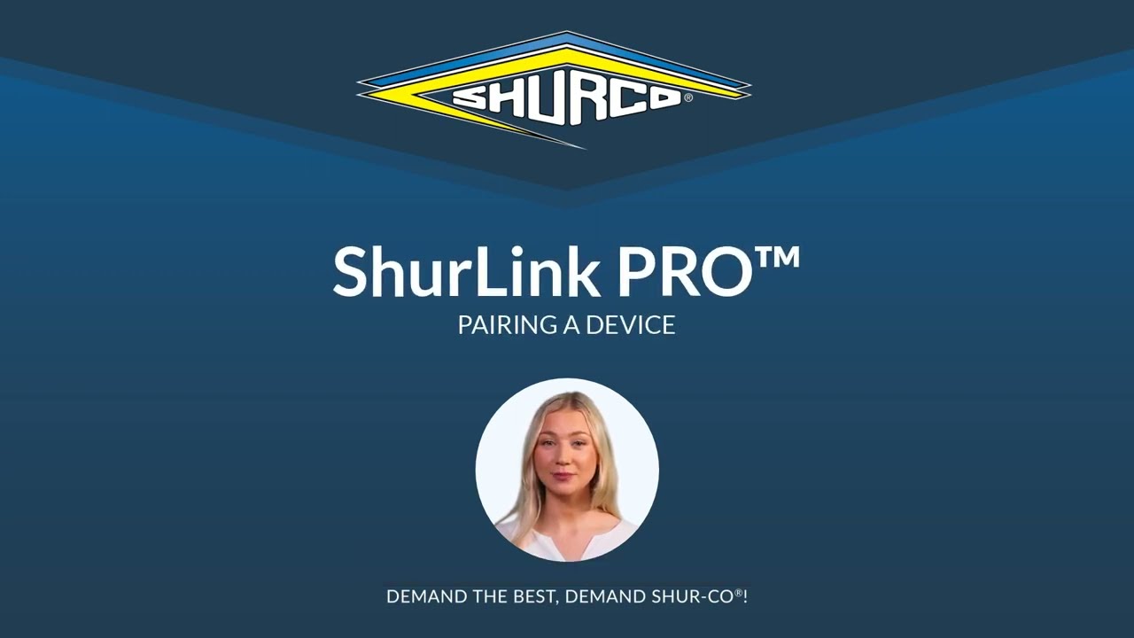 How to Pairing a Device Using the ShurLink Remote Control