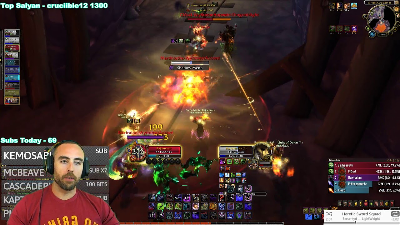 Bajheera - 8.0 [EBON FEVER + EPIDEMIC] Unholy DK PvP - WoW BFA (Pre-Patch)