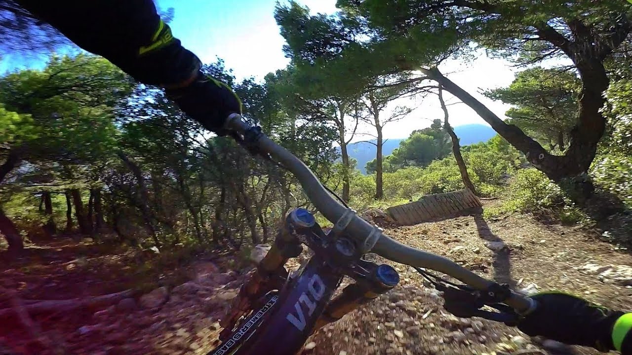 Greece - Parnitha Mount - Orange-Black-Pink Trail  26/11/17