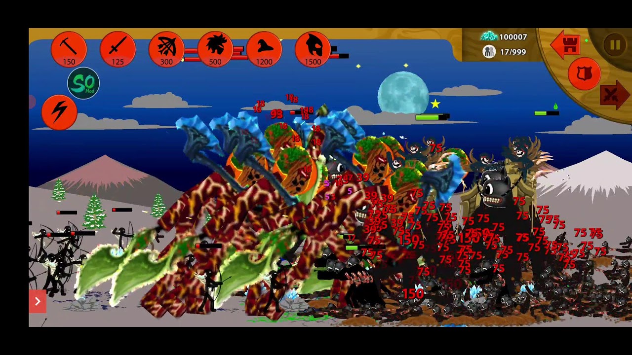 Người Que 19 [ Stick War Legacy ] | Zombie, Lính Giáo vs Vua Người Que, Lính Giáo, Cung, Kiếm