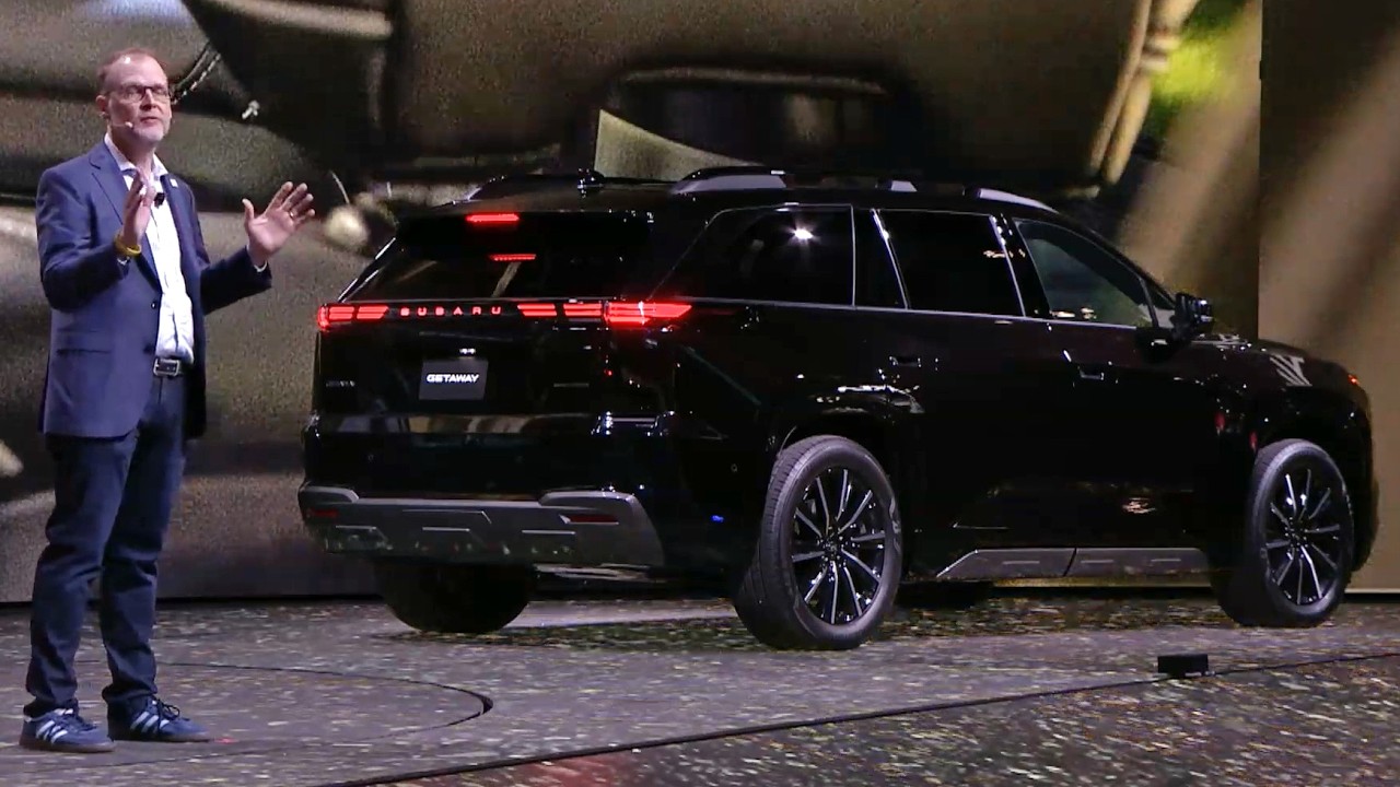 Subaru Getaway 2027 | Презентация 3-рядного электрического внедорожника