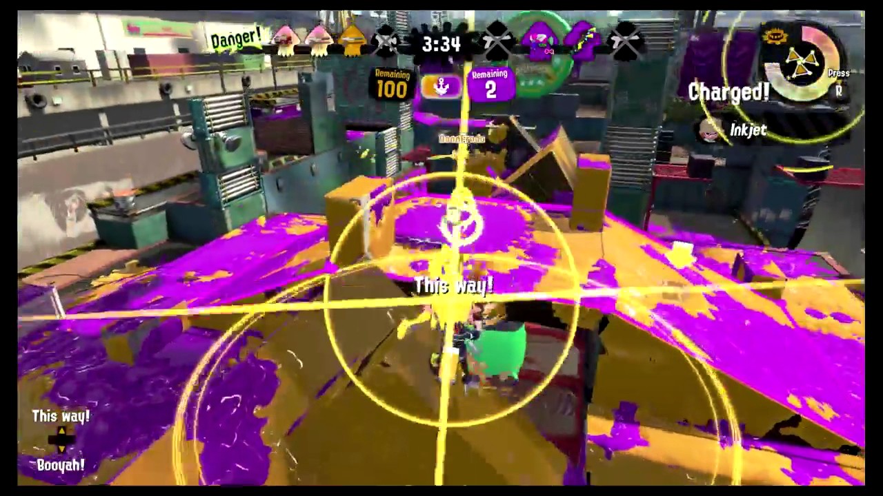 Splatoon 2 Amazing Close Game - Rapid Blaster