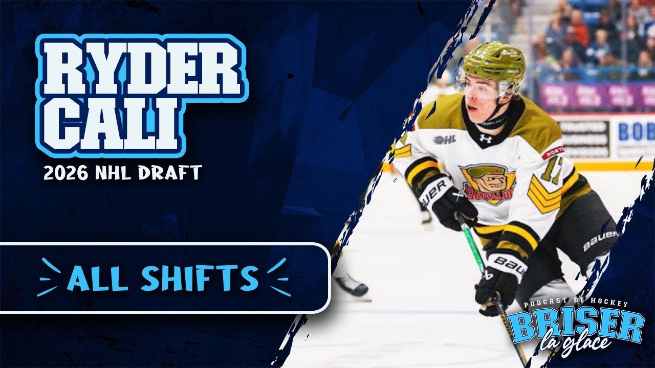 RYDER CALI - Power Forward Ranked 26th by Elite Prospects 🔥 2026 NHL Draft Riser 📈