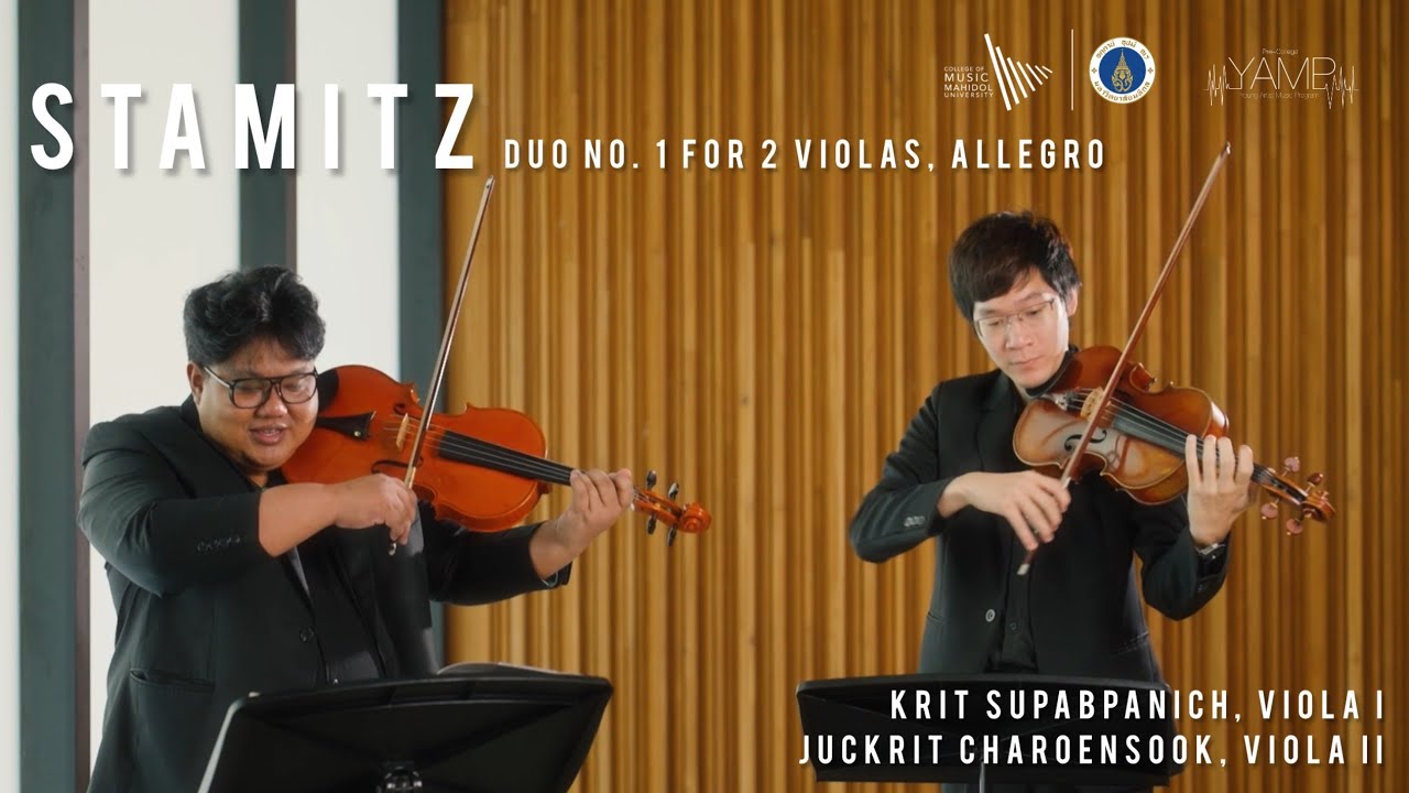 Stamitz - Duo No. 1 for 2 Violas, Allegro