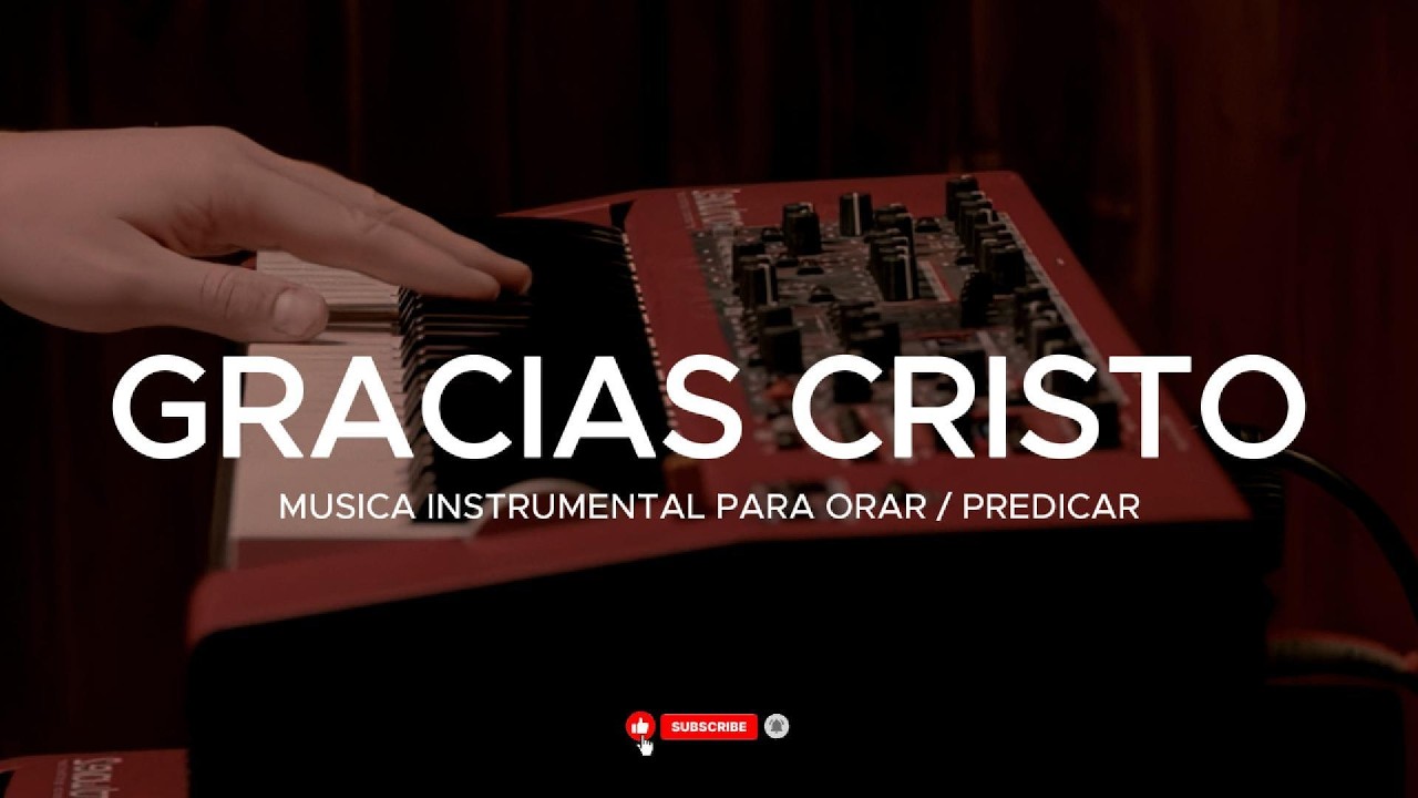 FONDO PARA ORAR - GRACIAS - TIEMPO CON EL ESPIRITU SANTO - PIANO INSTRUMENTAL #adoración