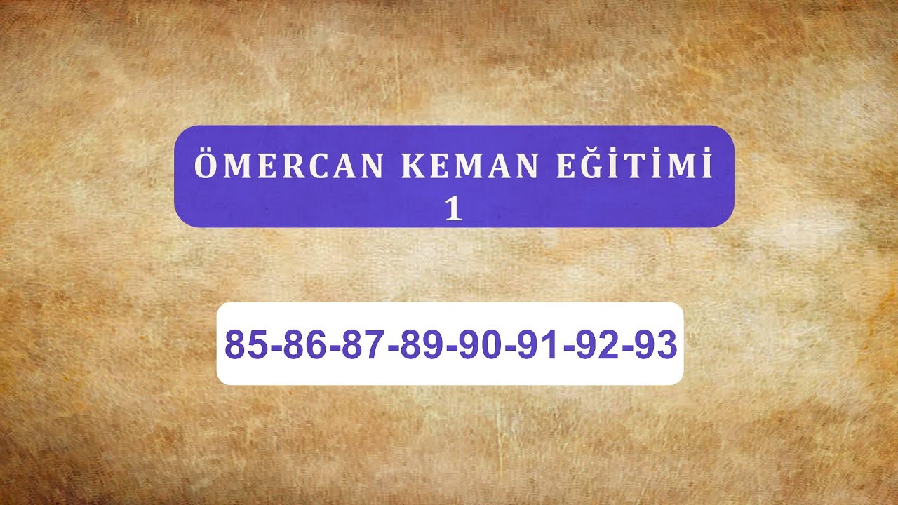 Ömercan 1  85 86 87 89 90 91 92 93