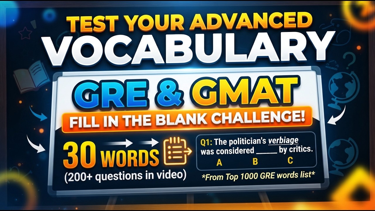 Only Geniuses Can Solve This! 🧠 Fill In The Blank Quiz (English Word Games)