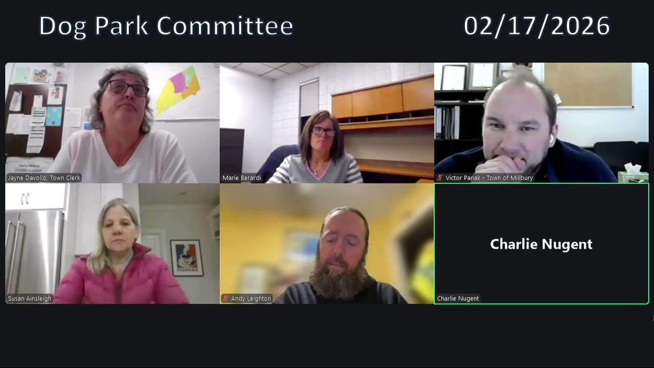 02-17-26 Dog Park Committee