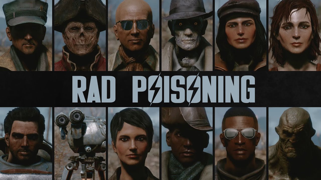 Reactions [Waiting, Crippled, Wet, Scared] | Fallout 4