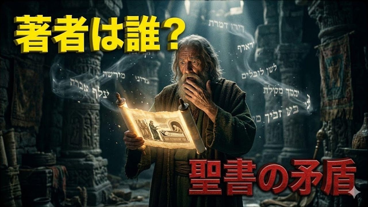 「モーセが書いた」は嘘？旧約聖書の矛盾と1000年の真実