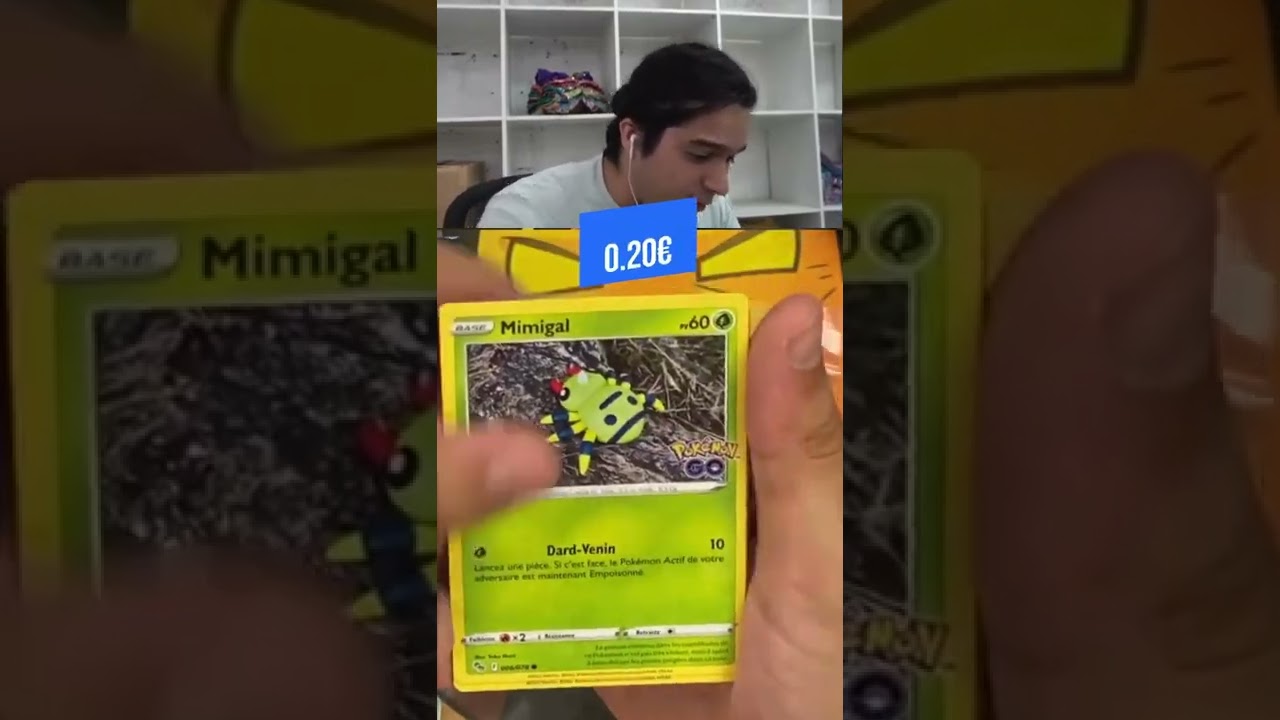 J'AI EU UNE CARTE POKEMON A 150&euro; ! 🤩