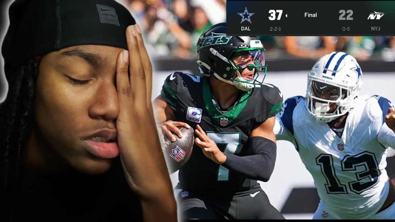 YEA I'M DONE !!! | Dallas Cowboys vs. New York Jets Game Highlights | NFL  Week 5