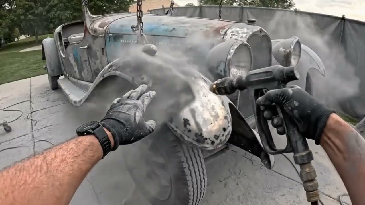 Silent ASMR Restoration | Grandpa’s 1932 Bugatti Returns