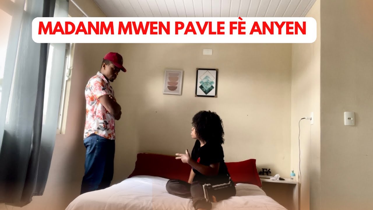 madanm mw pavle f anyen nan kay lan(prank sou landy)