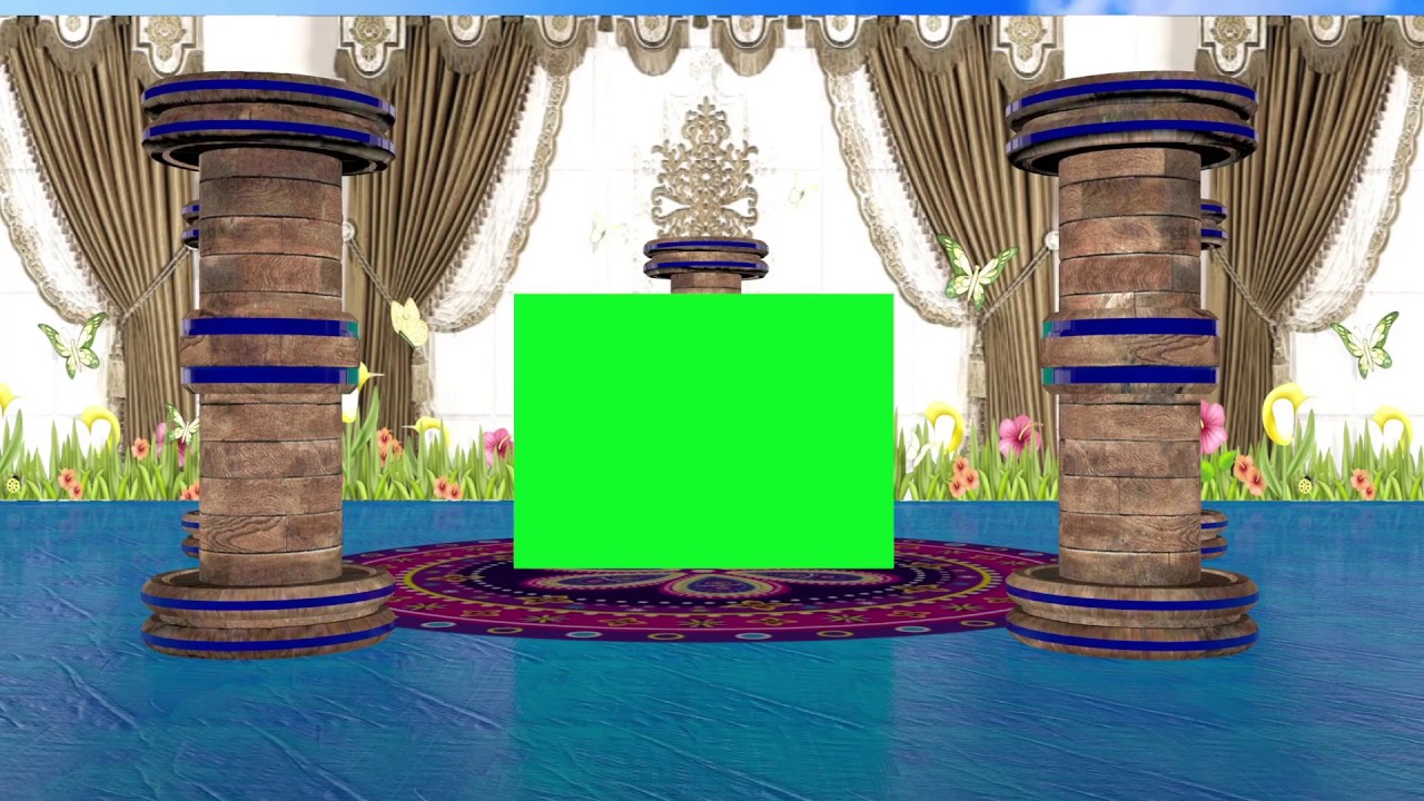 New Wedding Frame Motion Graphic Green Screen Video Effects 2020