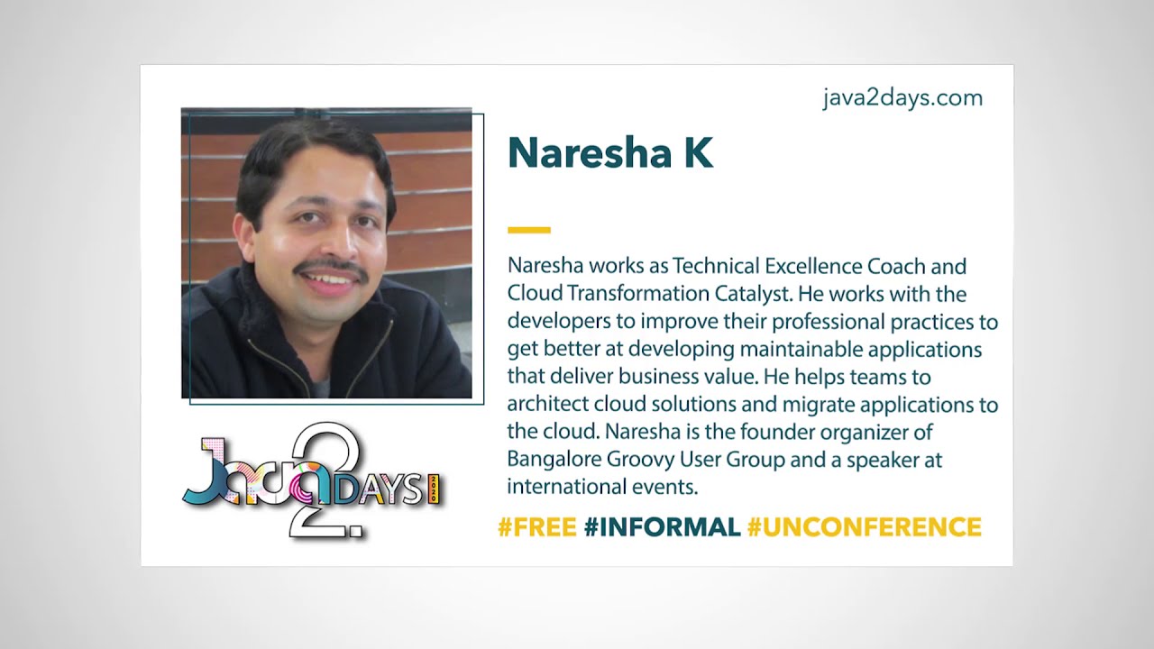 NARESHA K:: Evolving With Java - how to remain effective