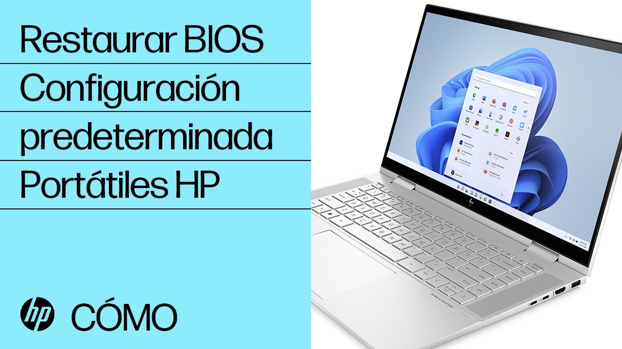 C&oacute;mo restaurar la configuraci&oacute;n predeterminada del BIOS | Port&aacute;tiles HP | HP Support