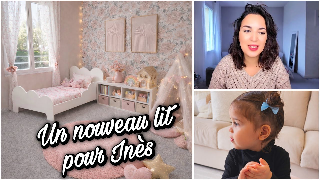 UN LIT DE GRANDE POUR INÈS 🥰