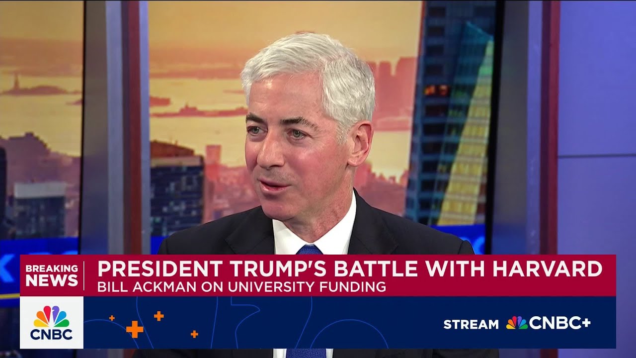 Bill Ackman: It's time for a change in leadership and the board at Harvard