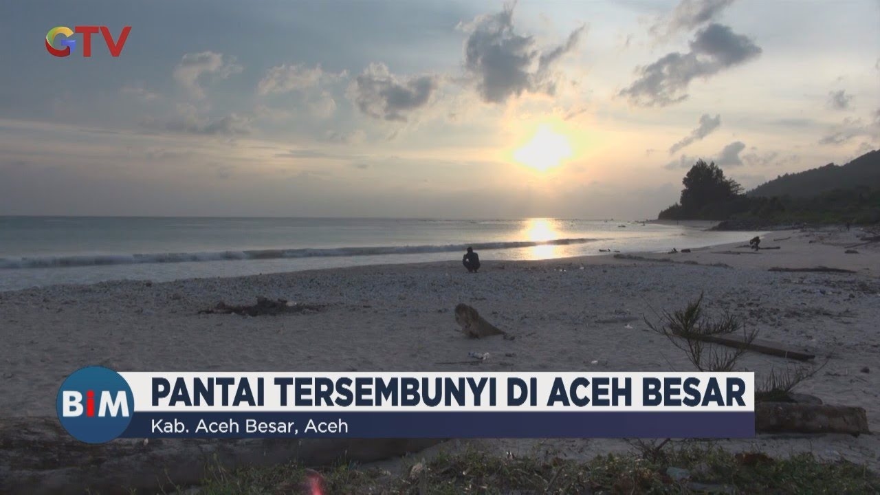 Intip Pesona Lambaro, Pantai Tersembunyi di Aceh Besar #BuletiniNewsMalam 17/02