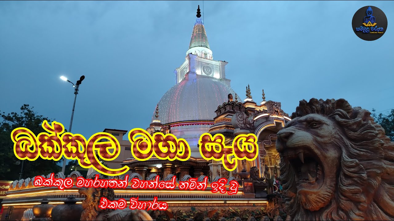 බක්කුල මහා සෑයI Bakkula Maha Seya I Sri Lankan Buddhist Temple #බක්කුල_මහා_සෑය