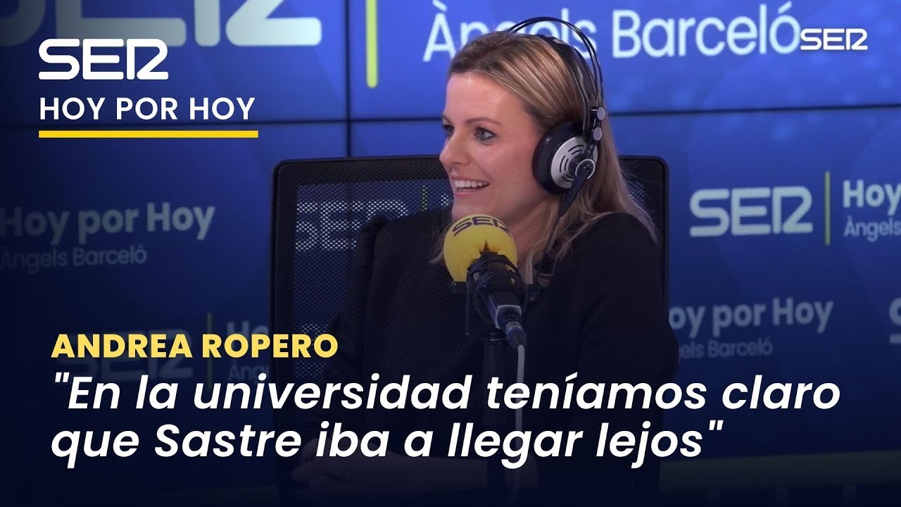 🤣  &iexcl;Era un empoll&oacute;n!   Andrea Ropero recuerda c&oacute;mo era Jos&eacute; Luis Sastre en la universidad