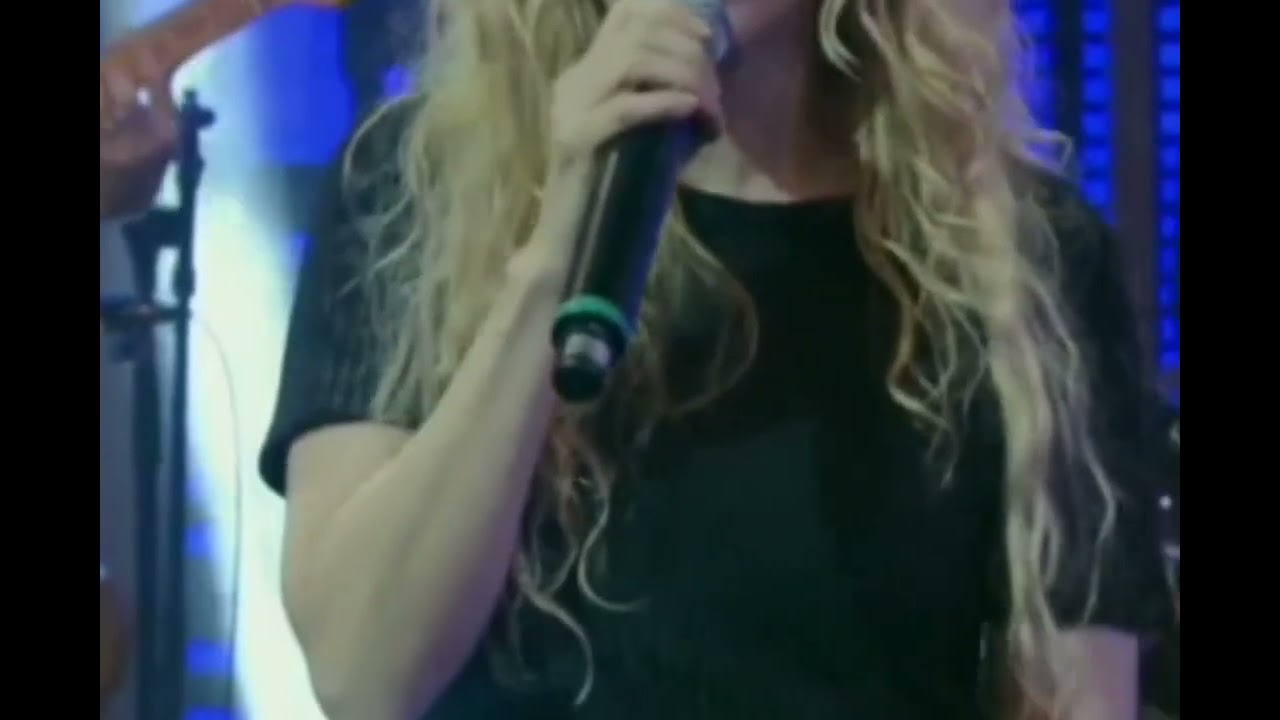 Joelma cantando parodia para Tat&aacute; Werneck no Lady Night