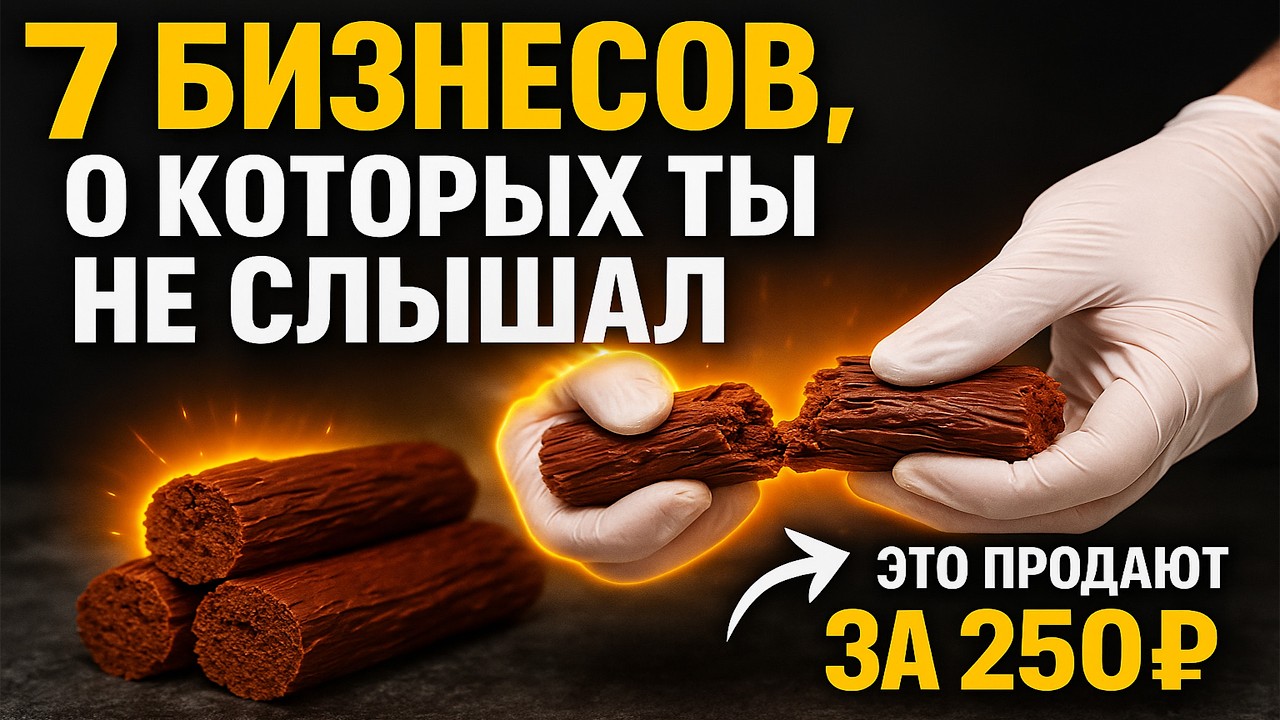 ВОТ КАКОЙ БИЗНЕС РЕАЛЬНО РАБОТАЕТ В 2025 ГОДУ! Бизнес идеи! Бизнес 2025!