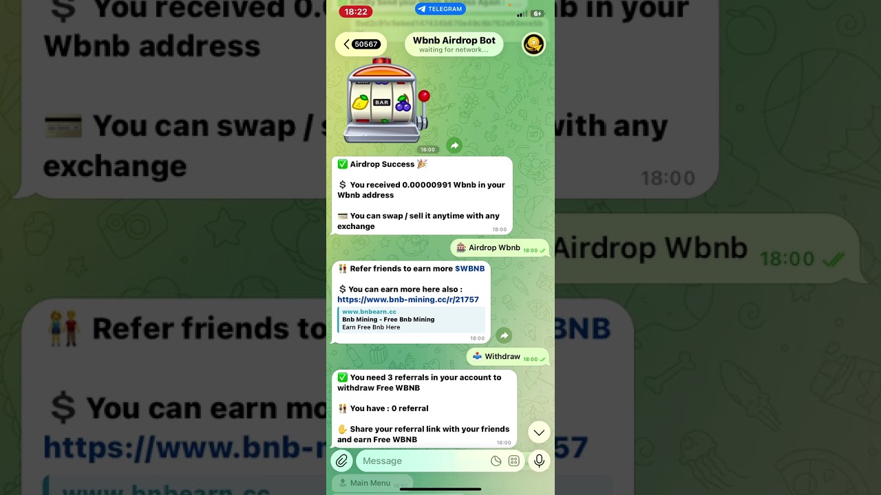 🔥 FREE WBNB AIRDROP PROOF! Instant Deposit Received on Binance | 100% Payment Proof (2026)