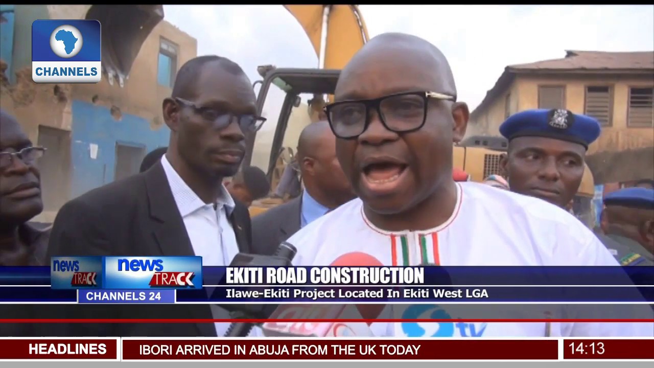 Fayose Flags Off Ilawe-Ekiti Township Road