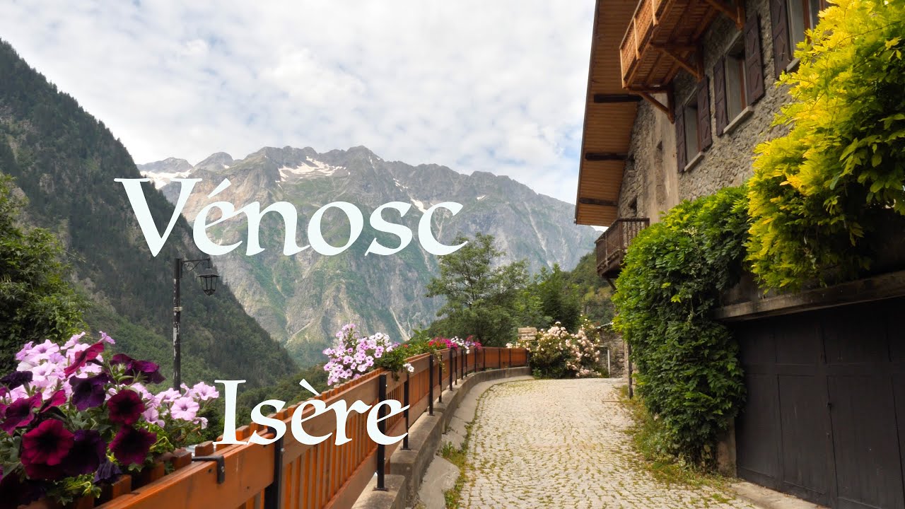 Isère - Vénosc - Cascade de la Pisse Bourg d'Oisans