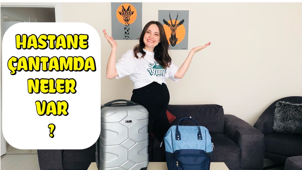 HASTANE ÇANTAMDA NELER VAR ? 🎒🧳 HASTANE ÇANTAMI HAZIRLADIM ✅ 🥳
