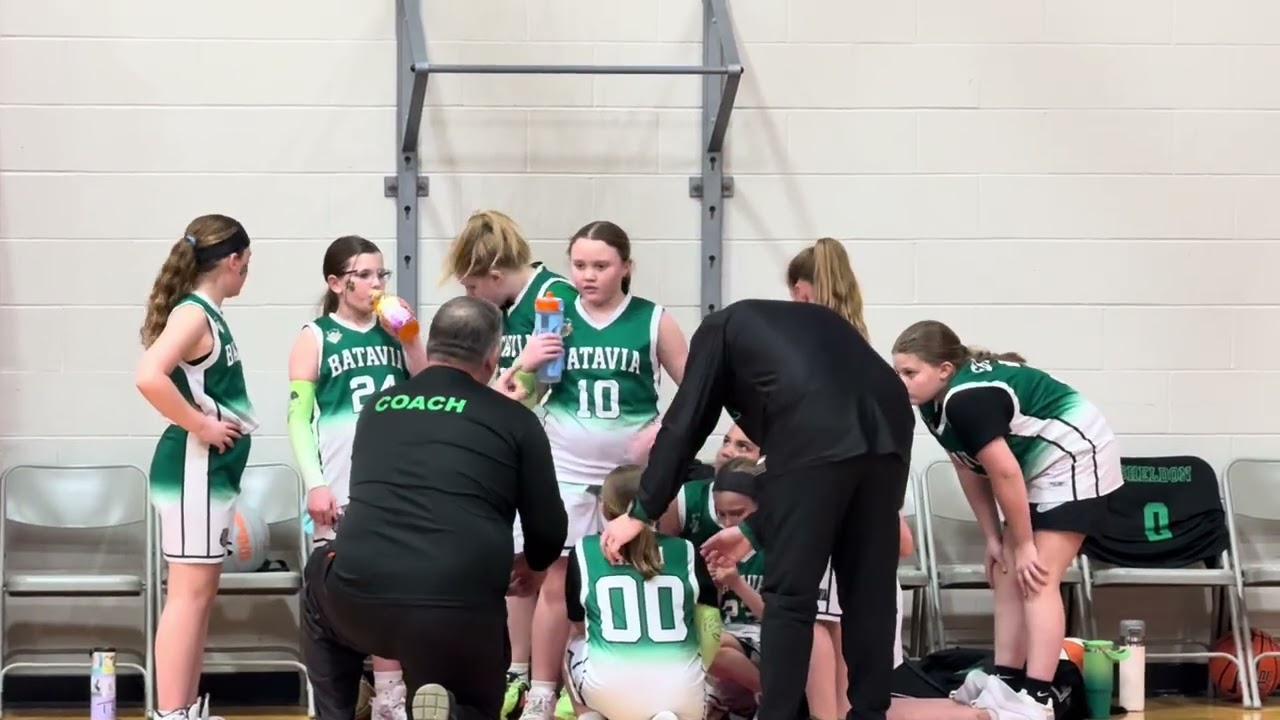Batavia 4th Grade Basketball vs Harrison (Playoff Game 1)