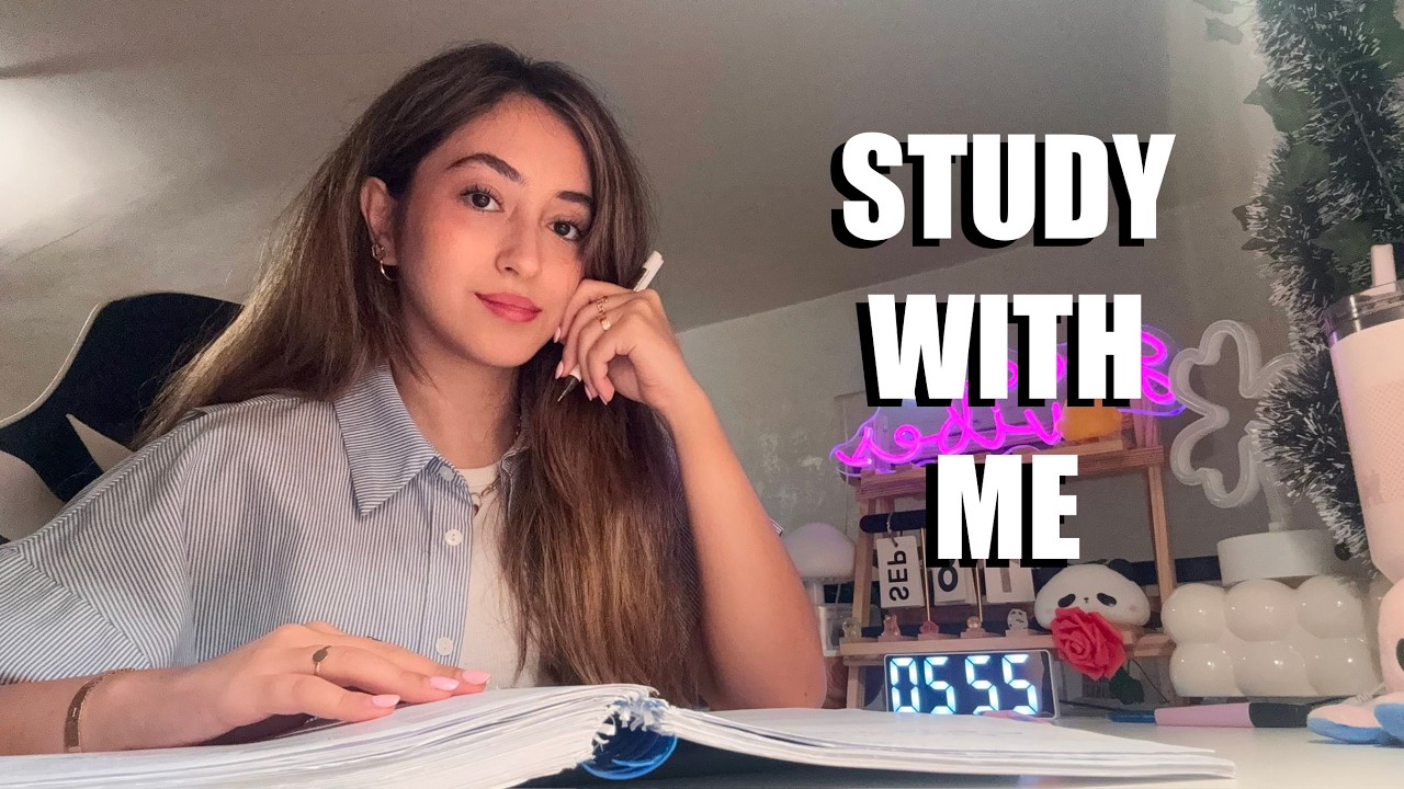 Study With Me (50/10) | 7 HOURS | Medical Student | IMAT exam prep
