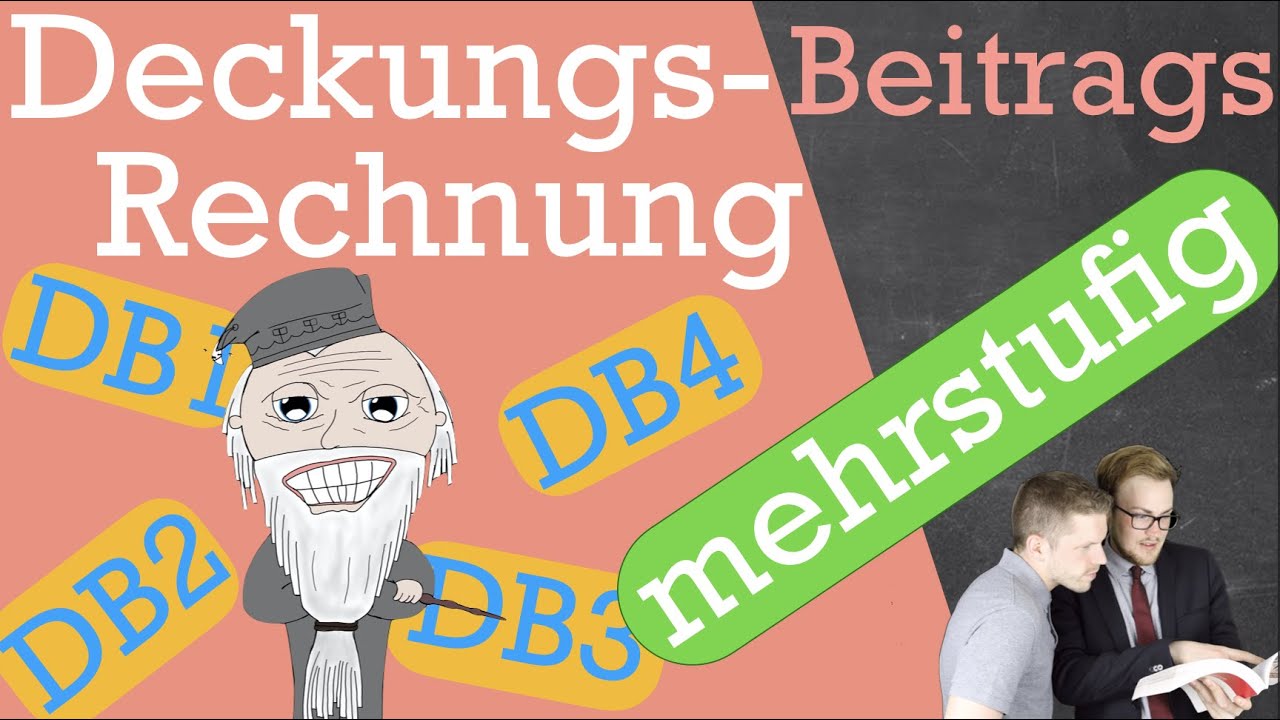 mehrstufige Deckungsbeitragsrechnung einfach erklärt mit Beispiel