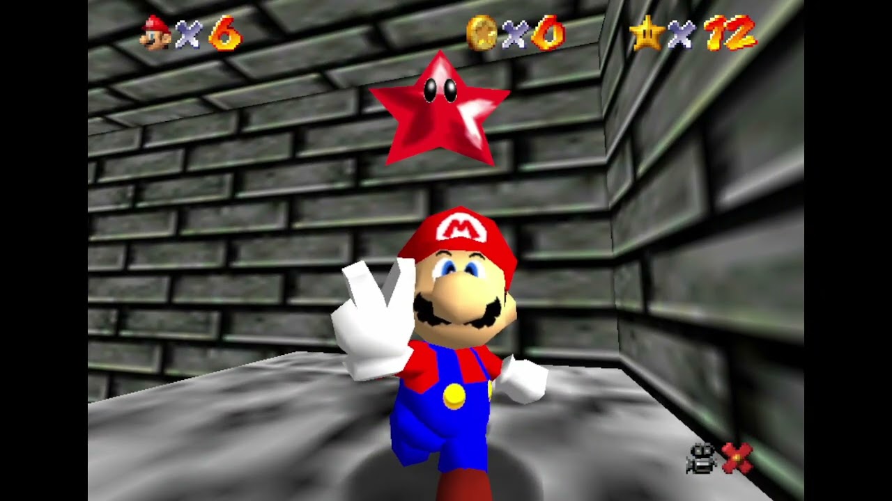 Super Mario 74 Extreme Edition - Virusvine Veranda [No Save States]