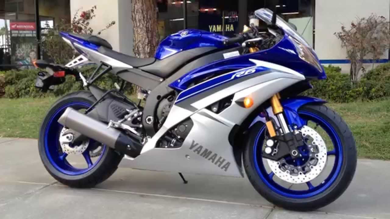 2015 Yamaha YZF-R6 Team Yamaha Blue Matte Silver