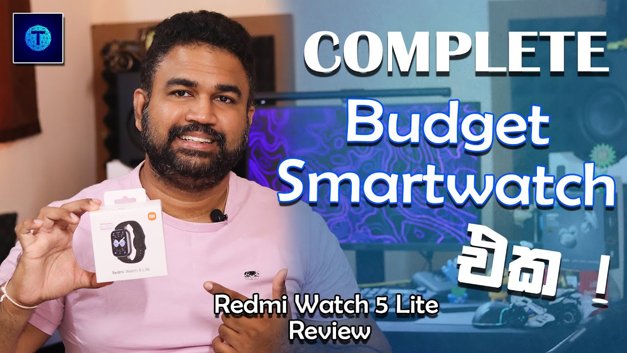 Redmi Watch 5 Lite Smartwatch Review Sinhala - TechlabZ SL (සිංහල)