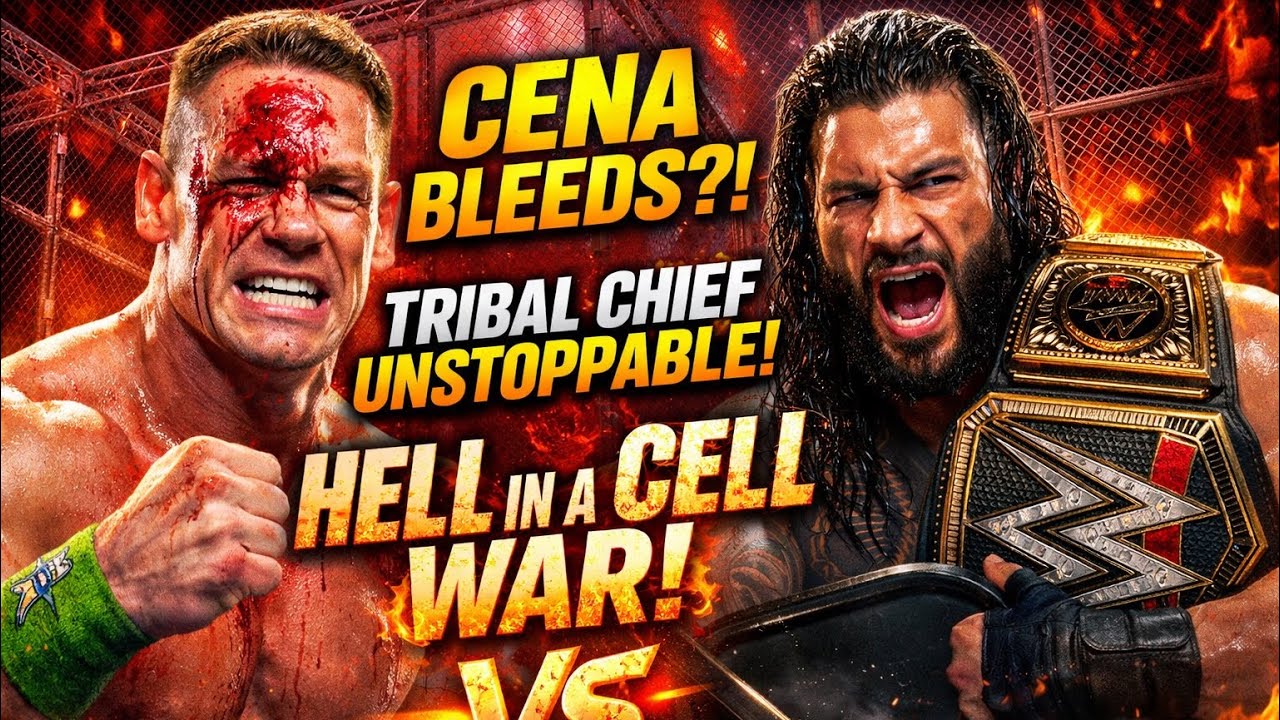 John Cena vs Roman Reigns – Hell in a Cell Match 🔥 Bloodline Destroyed?! | WWE 2K22 Full Match