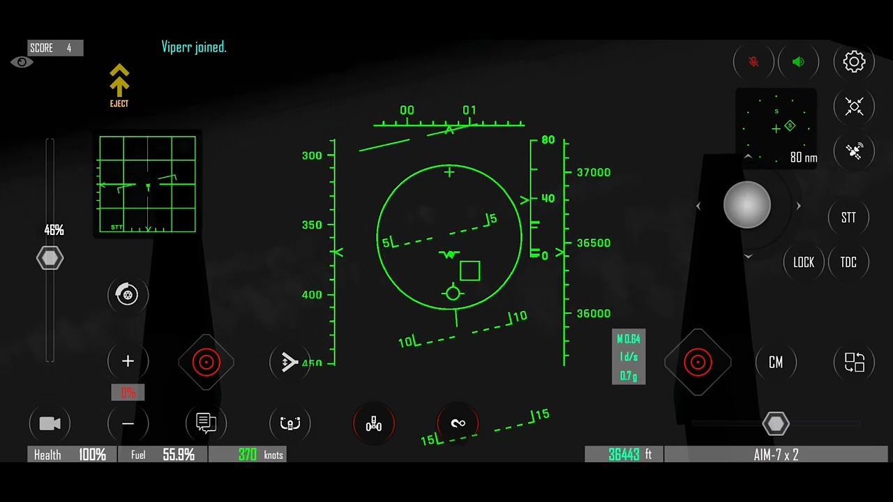 Gunship IV: hunting Mig 29 at long range
