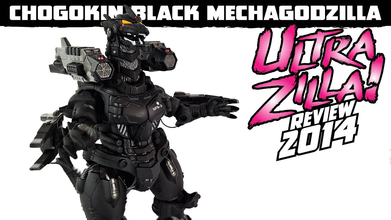 BANDAI CHOGOKIN GD57-B MECHAGODZILLA 2004 BLACK VER. | Review 2014