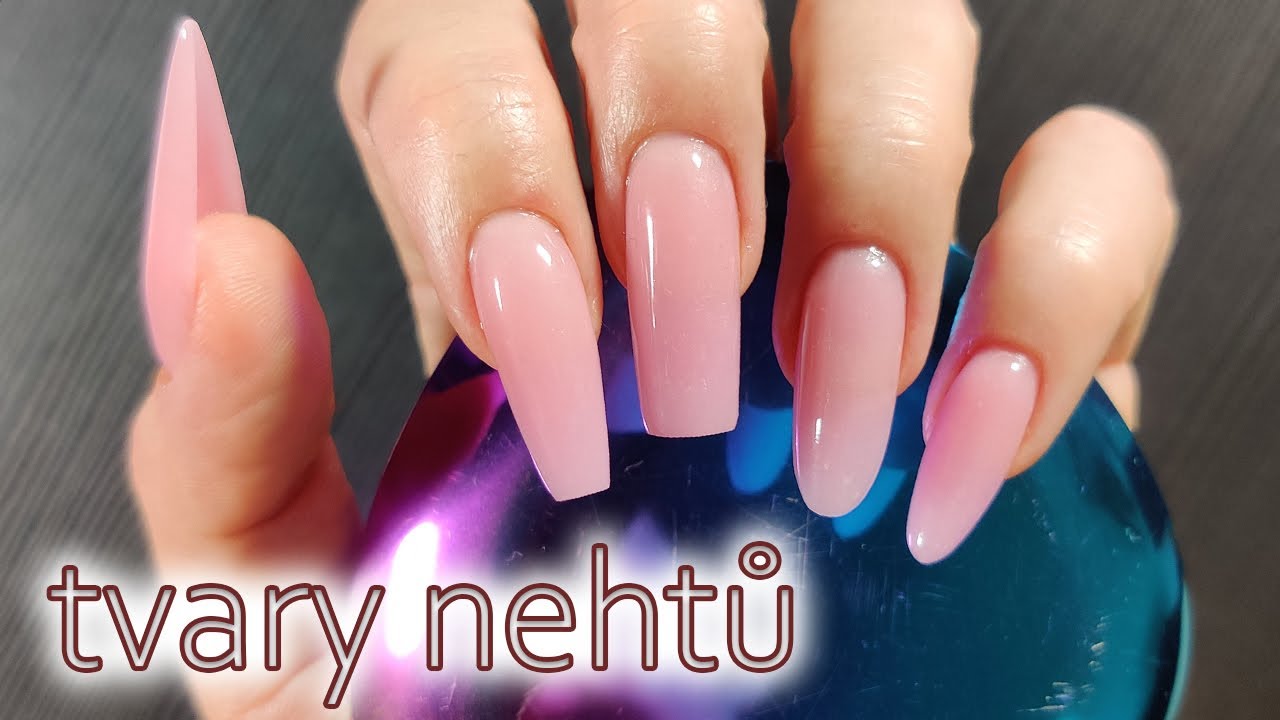 Modeláž tvarů nehtů na šablony | prodloužení nehtů  || #NailArtAlexandra 💅