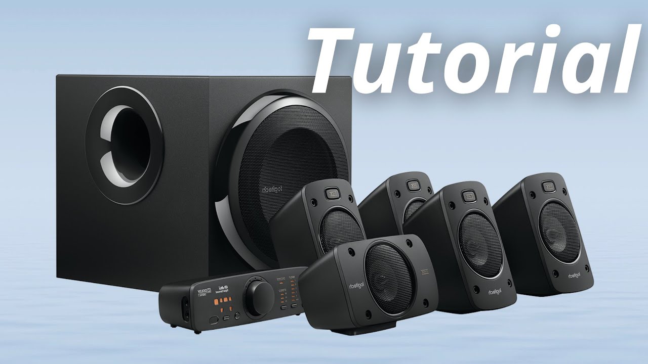 How to Use The Logitech z906 System