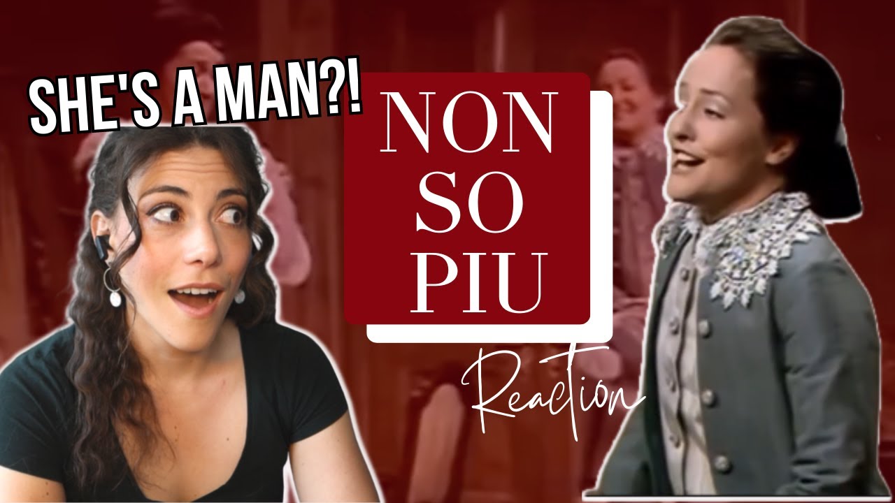 WAIT, She's...a man?! | OPERA SINGER REACTS Non so più