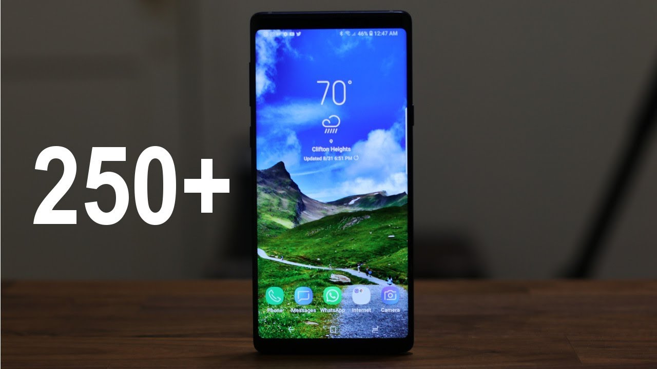250+ Samsung Galaxy Note 9 Tips, Tricks and Hidden Features