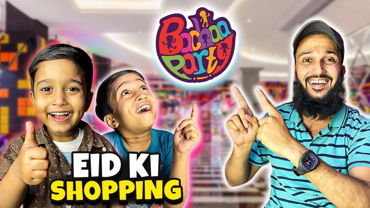 Eid ki shopping karli Bacha party se 😍 Kitne ka mila 1 suit? | Fahad Bhai Official